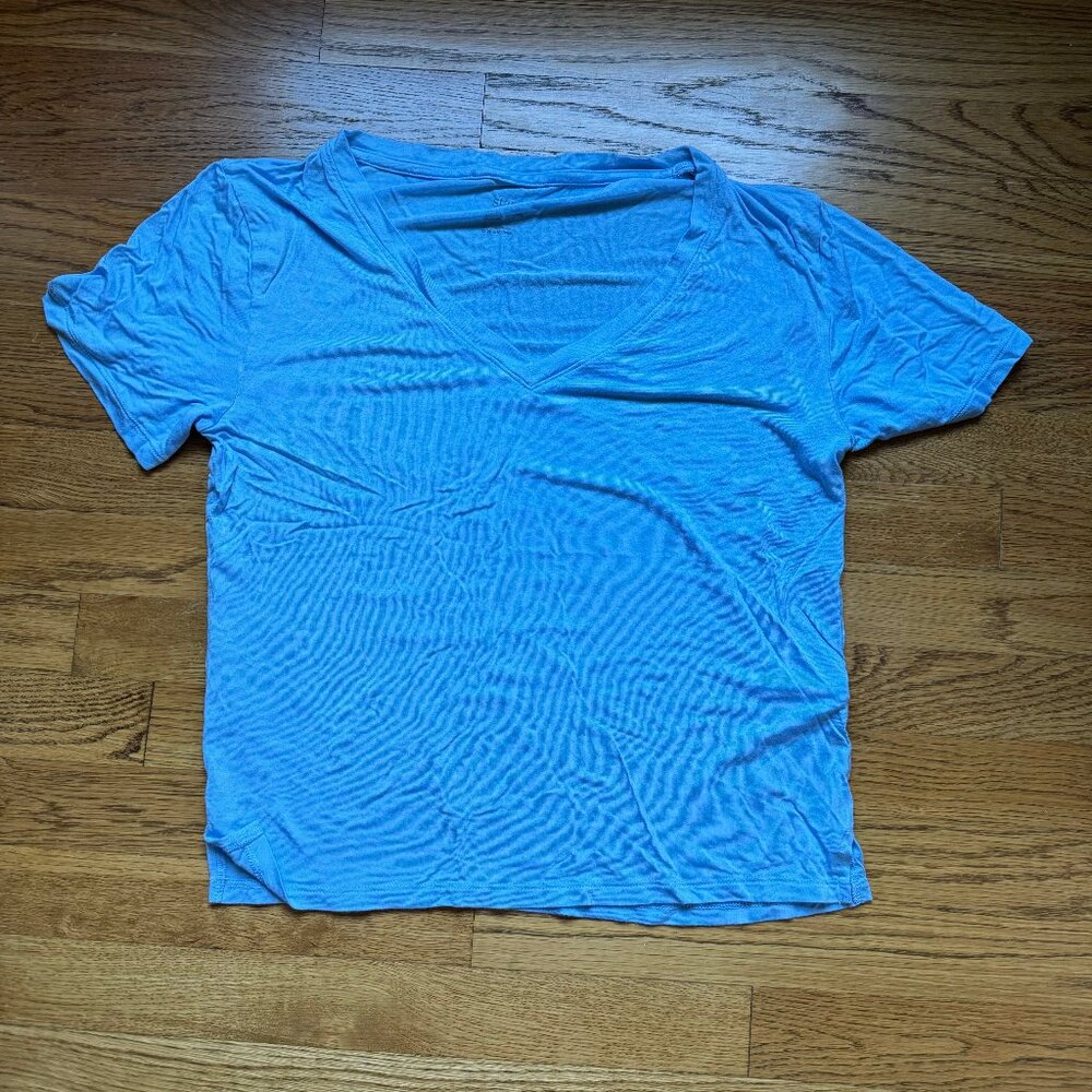 Stars Above Blue Pajama Top